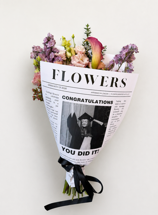 Personalised Graduate Bouquet