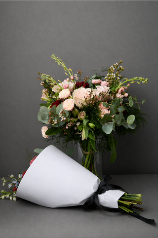 Personalised Newspaper Flowers