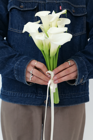 Cream Calla Lily Bouquet